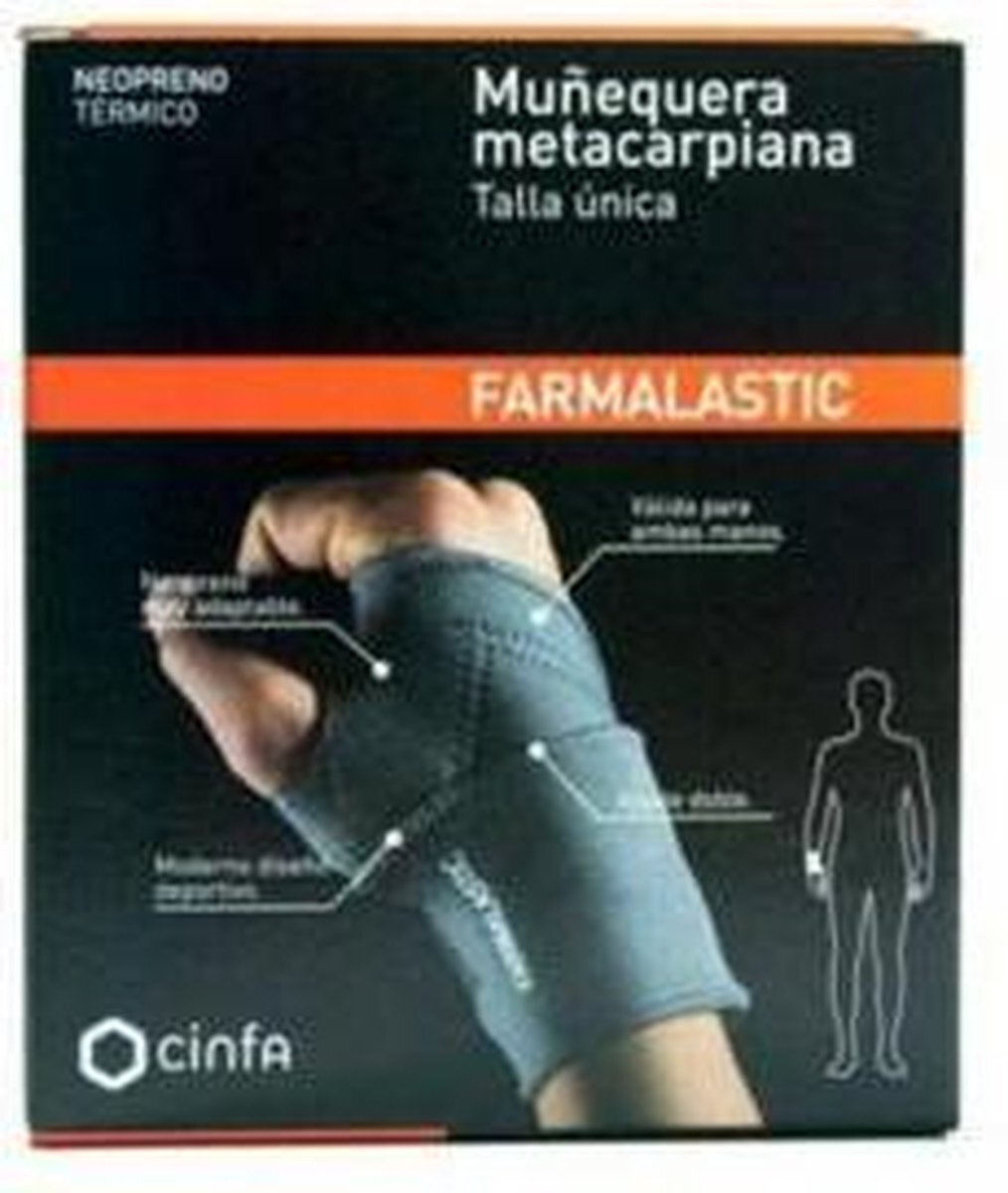 FARMALASTIC Metacarpal Wristband Both Hands T-unica 1ud