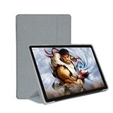 YHFZR Teclast P25 Hoes, Slanke Lichtgewicht Smart Shell Folio Hoes met Standaardfunctie voor Teclast P25 10.1 Inch, Zilver