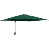 Parasol de jardin vert 248,5 x 247,5 x 160 cm