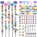 Kit créative bricolage avec 129 perles pour décoration de jardin