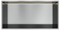 Hotbath Inbouwnis - 30 x 30 x 10 cm - met LED-verlichting - RVS 316