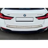Avisa RVS Achterbumperprotector compatibel met BMW 5-Serie G31 M-Sport Touring Facelift 2020-2024 'Ribs'