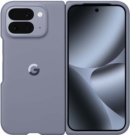 Google Hoesje geschikt voor Google Pixel 10 Pro Fold - Flexibel Siliconen Ecologisch Design, Grijs