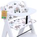 Hauck Réducteur de siège Coussin pour chaise haute Bébé Coussin d'assise - 2 pièces - Coussin de siège pour chaise haute Hauck Stokke Chaise haute pour bébé Chaise haute Revêtement hydrofuge Certificat Oeko-Tex Afrique