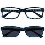 Leesbril The Reading Glasses Company Brown Tortoiseshell Readers With UV 400 Sun Reader Value Twin Pack Heren 1 set van 2 leesbrillen & Sun Reader Uniseks (1 stuk)
