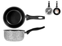 HOME Steelpan Eéngreeps Non-stick Salpepper 16 cm Kookpot