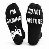 Malinsi Grappige Sokken - I'm Gaming, Do not Disturb - AntiSlip Huissokken Heren