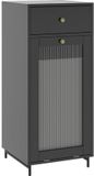 Vicco Malte Midikast – 40 x 96 cm met lade Grijs