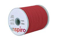 Katoenen koord, gewaxt, fijn, fuchsia, 3,0 mm, 50 m.