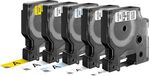 DYMO Set de 5 rubans d'étiquettes 45018 + 45013 + 45010 + 40913 + 43613