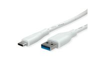 VALUE USB 3.2 Gen 1 Kabel USB A naar USB C 3 m Wit