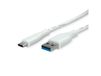 VALUE USB 3.2 Gen 1 Kabel USB A naar USB C 3 m Wit