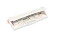 Bira Craft Verstelbare 6 perforator, gebroken wit, capaciteit 8 vel, Mini/Pocket A3/A4/A5/A6/Agenda/Persoonlijk/Deskfax, Prestaties Gegarandeerd