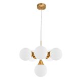 Gouden hanger 6 x 14 cm met glanzende afwerking