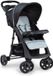 Shenzhen Haorui Industrial Technology Co., Ltd. Poussette canne compacte légère jusqu'à 25 kg avec position allongée, pliable avec porte-gobelets - noir/gris