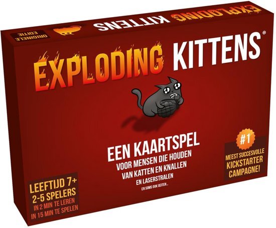 Exploding Kittens Originele Editie - Nederlandstalig Kaartspel