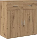 vidaXL Dressoir Artisan Eiken 78 x 38 x 80 cm