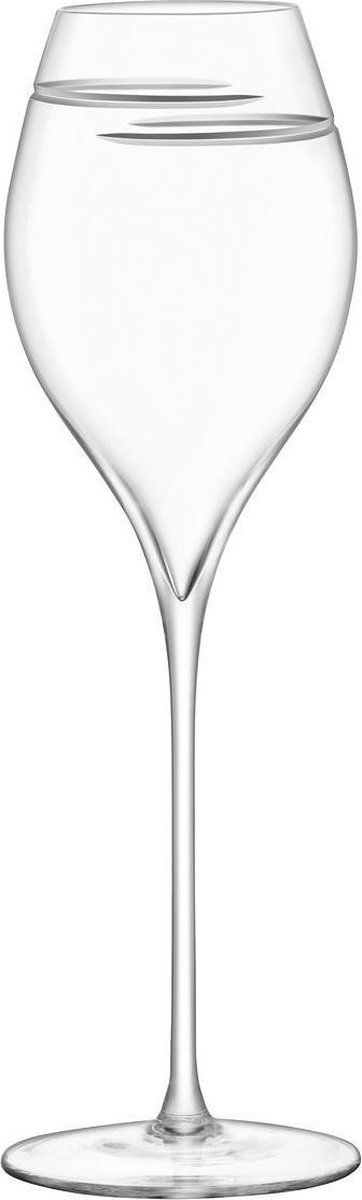 LSA International Verso Champagneglas Tulip - 370 ml - Set van 2 Stuks