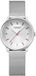 Mondaine Doppio 33mm staal mesh zilver dameshorloge