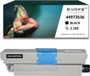 Evoke 44973536 Cartouche d'imprimante noire - 2200 pages - Compatible avec OKI C301dn C321dn MC332dn MC342dn MC342dnw