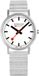 Mondaine M660.30314.16SBJ - Horloge - 36cm - wit - mat staal