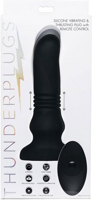 Thunderplugs Thunderplug Stotende & Vibrerende Prostaat Vibrator (1ST)