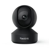 Reolink E1 Pro zwart binnencamera 3K PT, automatisch volgen, verbeterd nachtzicht 5MP, huildetectie (persoon/huisdier/baby), dubbele Wi-Fi (2,4/5 GHz), tweewegaudio