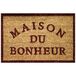 Tapis Coco Bonheur Tapis Deco Deur MAT 40X60 Gedrukt