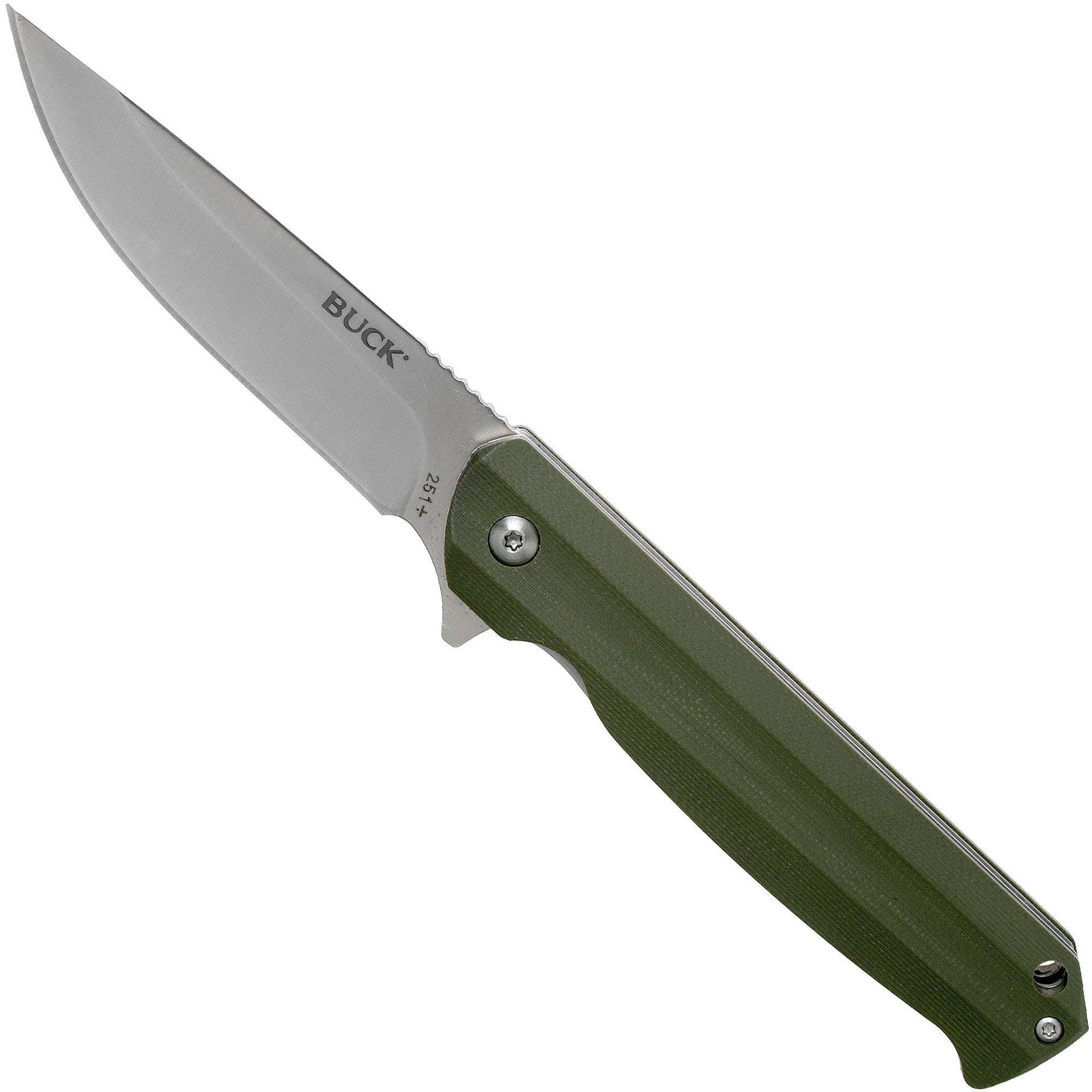 Buck Langford 251GRS Green zakmes