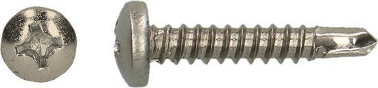 pgb-Europe PGB-FASTENERS Zelfborende schroef DIN 7504M-H Ø 3,90x13 A2