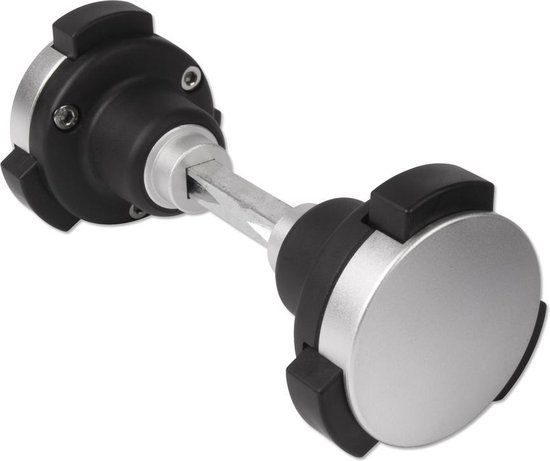 Tuingigant Kindveilig slot t.b.v. poort hekwerk Zilver 8 cm