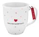 Sheepworld GRUSS & CO Tasse mit Motiv "Herzensmensch"