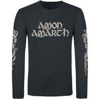 Amon Amarth Shirt met lange mouwen - Horse - zwart