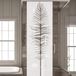 Ambiance Sticker Privacy raamfolie - Feather - Zelfklevende raamfolie voor ramen en douchedeuren - 120x35cm