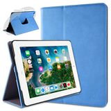 doupi Deluxe beschermhoes voor iPad 2 3 4 / - / - / blauw