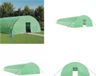 vidaXL Tuinkas met stalen frame 132 m² 22x6x2,85 m groen
