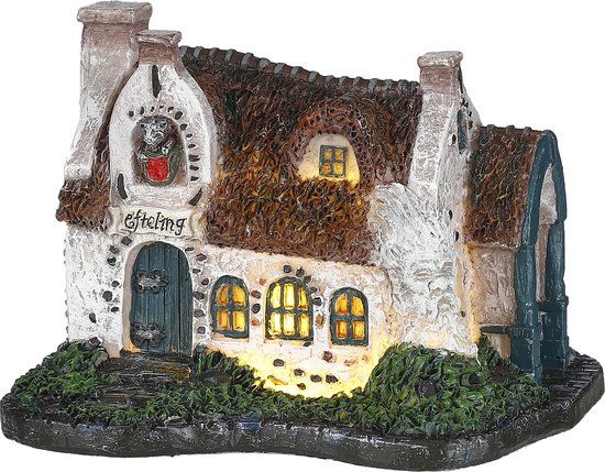 Efteling - Huis van de Zeven Geitjes Miniature - Fantasy - 7 cm