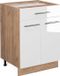 Vicco Fame-Line Keukenonderkast – 60 cm met lade, WB Antraciet Wit Hoogglans