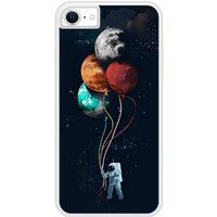 Cosmonaute aux ballons Verstevigd hoesje met sublimatie bedrukking, compatibel met Apple iPhone 7
