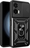 Techsuit Hoesje geschikt voor Motorola Moto G35 - Camshield Back Cover - Zwart