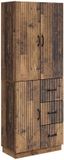 vidaXL - Bank loungeset - Hout - Oud hout