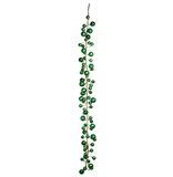Eurocinsa Ref. 28526 - Kogelkettingen - Mat glanzend groen - 30 lampen - 180 cm - 2 stuks
