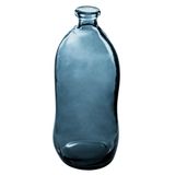 Atmosphera 155688C Vaas Dame Jeanne gerecycled glas stormblauw H73 cm