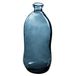 Atmosphera 155688C Vaas Dame Jeanne gerecycled glas stormblauw H73 cm