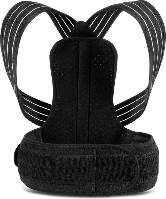 Orange Care Postuur Corrector Rugband – Rugbrace voor Onderrug – Rug & Houding Corrector voor Rugondersteuning- Maat XL - Zwart