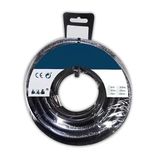 Zwarte flexibele kabel, halogeenvrij, kabel 1,5 mm, 5 m