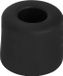 Deltafix Deurbuffer - deurstopper - zwart - rubber - 30 x 25 mm - schroefbevestiging