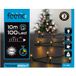 Feeric lights & Christmas Feeric lights Kerstverlichting - warm wit - 10 meter - 100 led lampjes - groen snoer