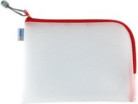 HERMA ritssluitingzakje 'Mesh Bags', DIN A5, rood