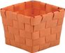 MSV Opbergmand Klein – Polypropyleen – Oranje – 10 x 10 x 7,5 cm
